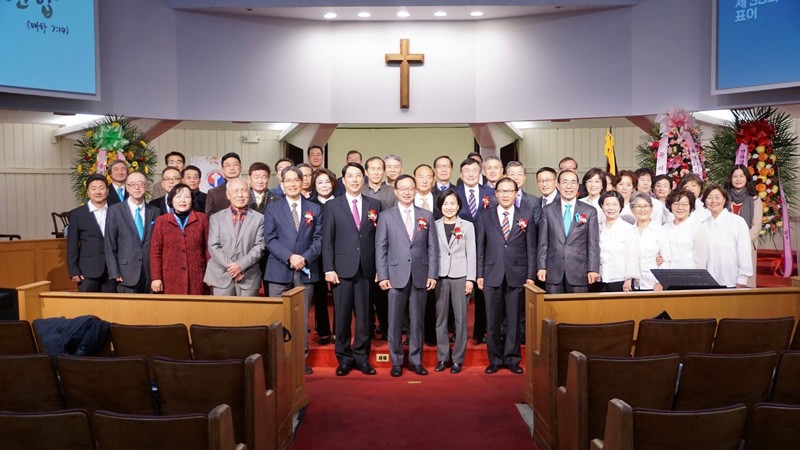 뉴저지교협 제35회기 시무예배 및 이취임식 “회복과 연합”